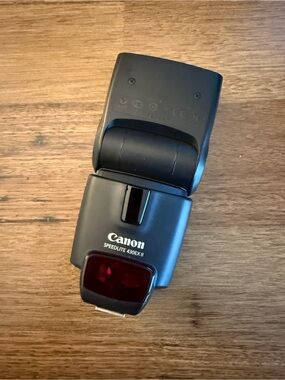 Canon Speedlite 430EX II External Flash - Black